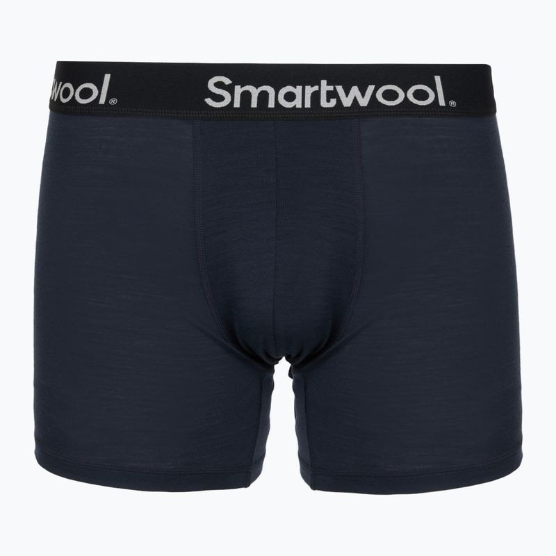 Bokserki termoaktywne męskie Smartwool Everyday Merino Boxer Brief Boxed deep navy