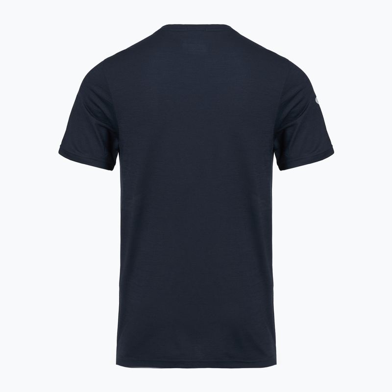 Koszulka męska Smartwool Peak Bagger Active SS Graphic Tee navy 2