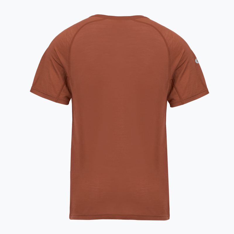 Koszulka termoaktywna męska Smartwool Merino Sport 120 burnt sienna 2