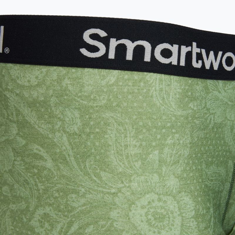 Bokserki termoaktywne męskie Smartwool Merino Print Boxer Brief Boxed frn rstc flrl 4
