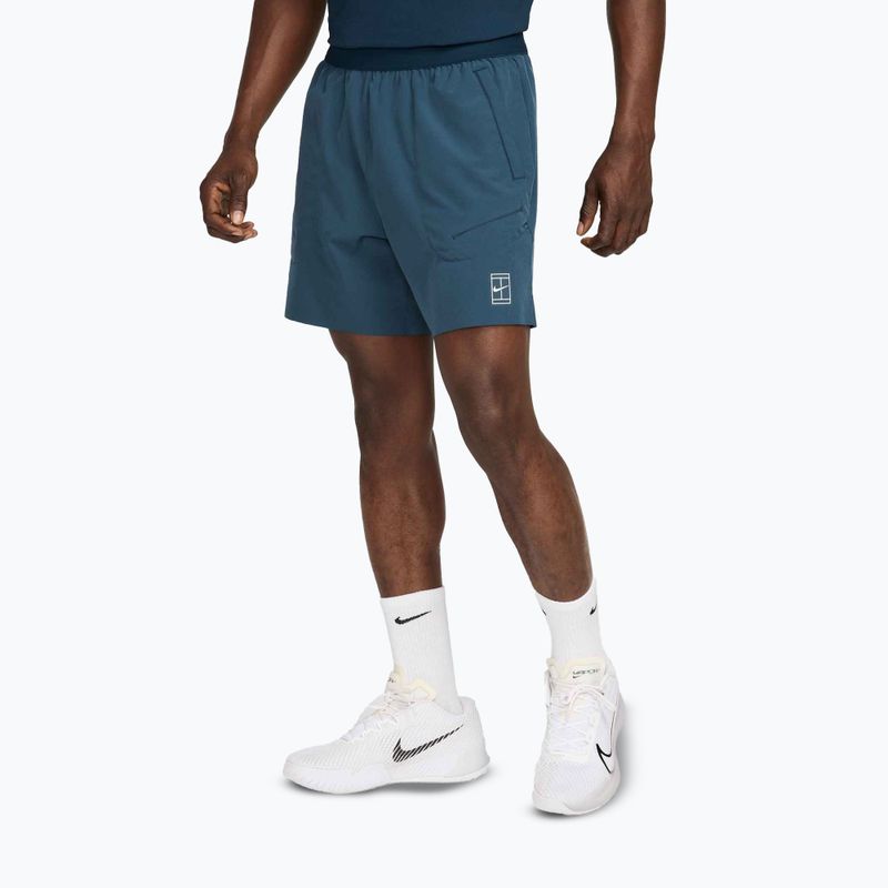 Spodenki tenisowe męskie Nike Court Dri-Fit Advantage 6" amory navy/white