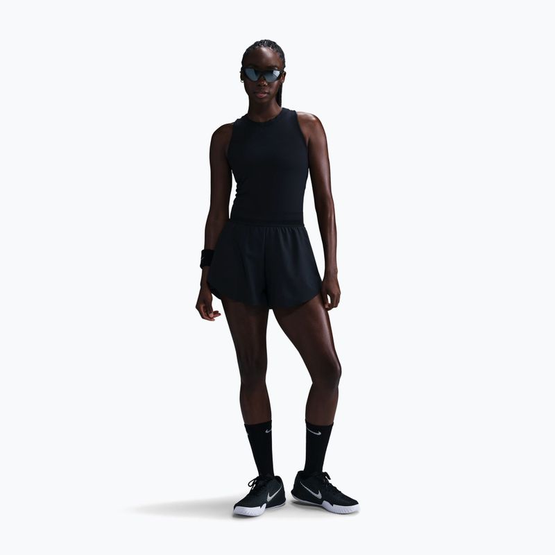 Spodenki tenisowe damskie Nike Court Dri-Fit Ace Advantage black/black 2
