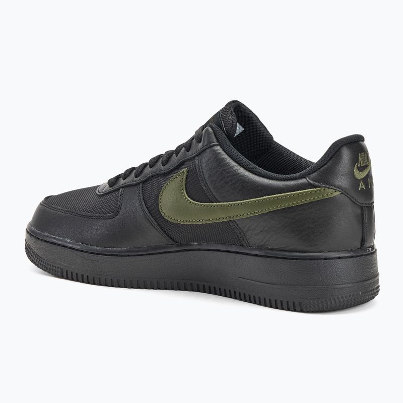 Buty męskie Nike Air Force 1 Low Gore-Tex black/cargo khaki 3