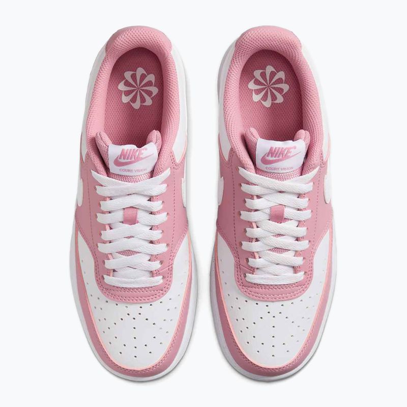 Buty damskie Nike Court Vision Low Next Nature elemental pink/white 3