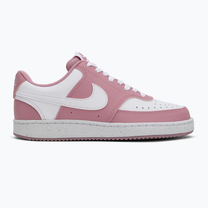 Buty damskie Nike Court Vision Low Next Nature elemental pink/white 2