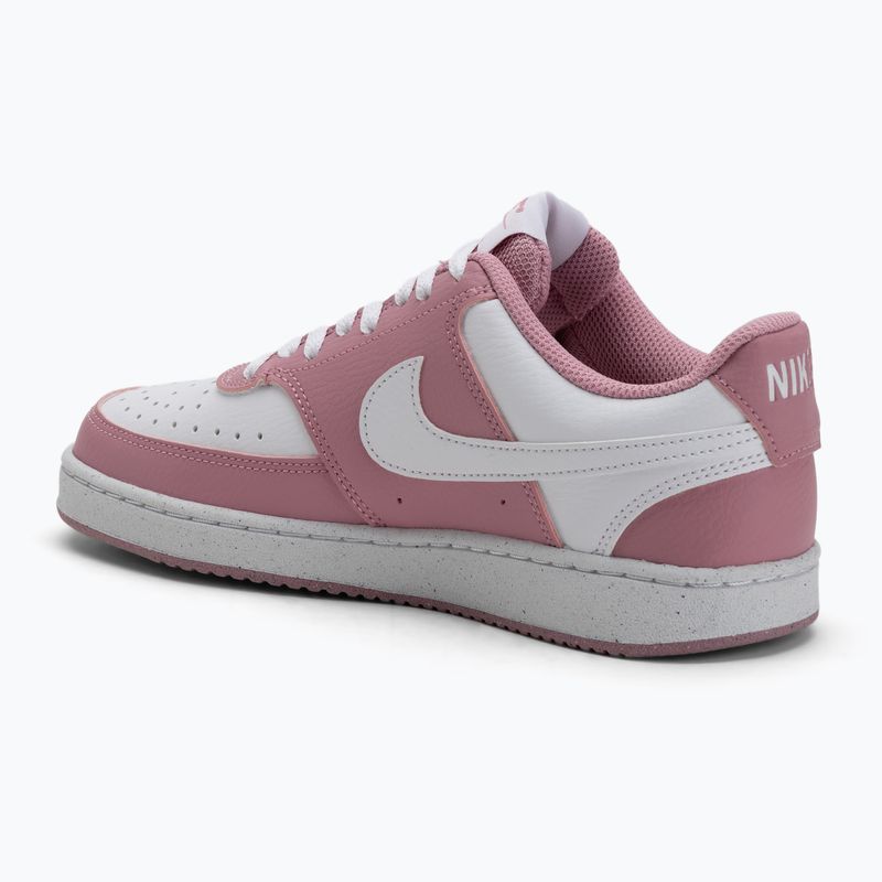 Buty damskie Nike Court Vision Low Next Nature elemental pink/white 3
