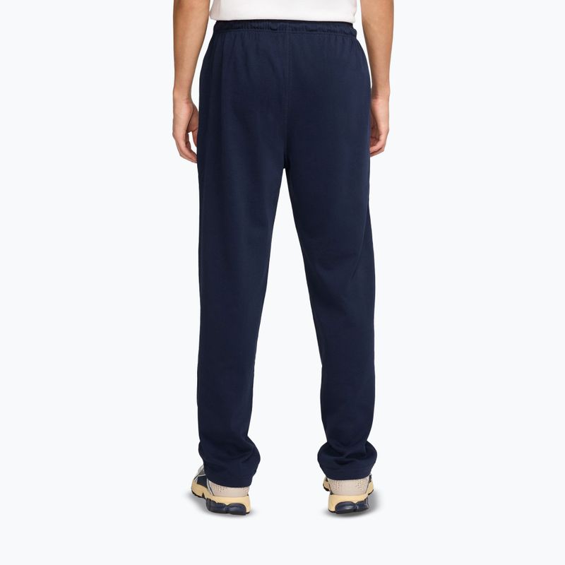 Spodnie męskie Nike Sportswear Club Knit Open-Hem obsidian/white 3
