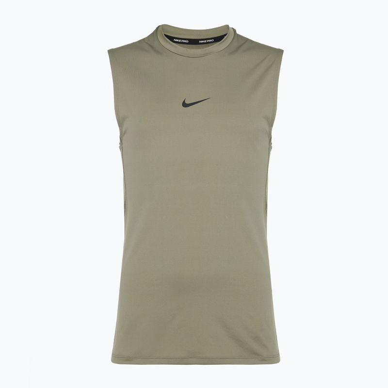 Koszulka treningowa męska Nike Pro Dri-Fit Sleeveless Top light army/black 7