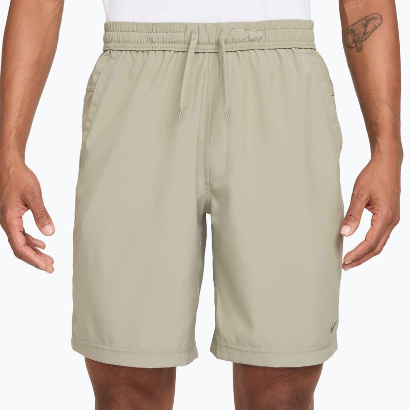 Spodenki do biegania męskie Nike Form Dri-Fit Unlined 9" light army/black 3