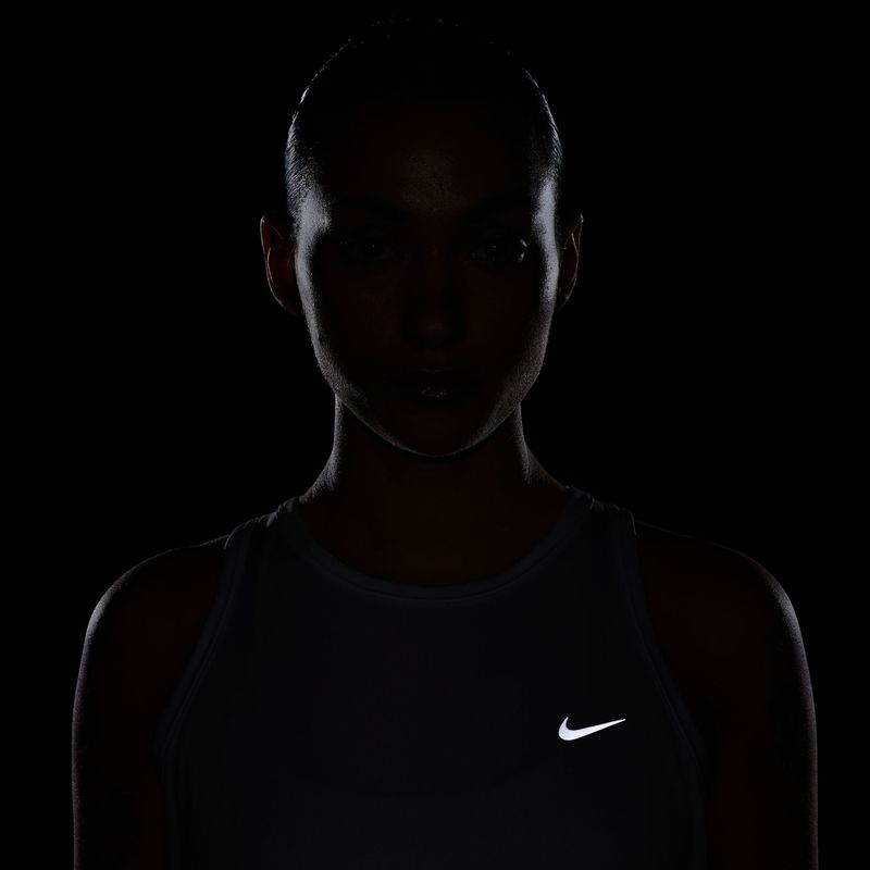 Koszulka do biegania damska Nike Tempo Dri-Fit Tank Top white 7