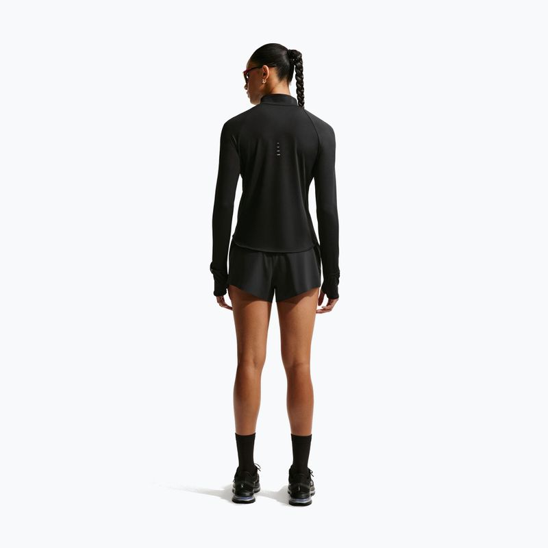 Bluza do biegania damska Nike Swift Dri-FIT UV 1/4-Zip black 3