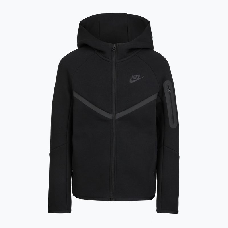 Bluza dziecięca Nike Sportswear Tech Fleece Full Zip black/black/black 7