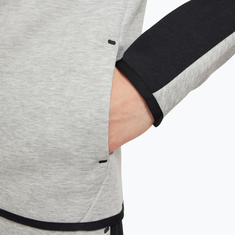 Bluza dziecięca Nike Sportswear Tech Fleece Full Zip dark grey heather/black/black/black 6