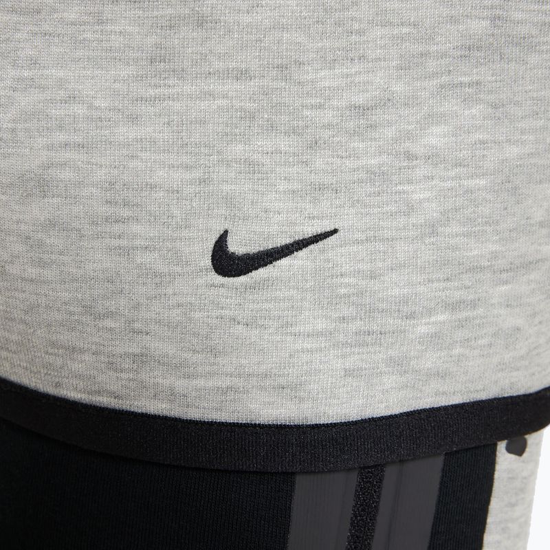 Bluza dziecięca Nike Sportswear Tech Fleece Full Zip dark grey heather/black/black/black 8