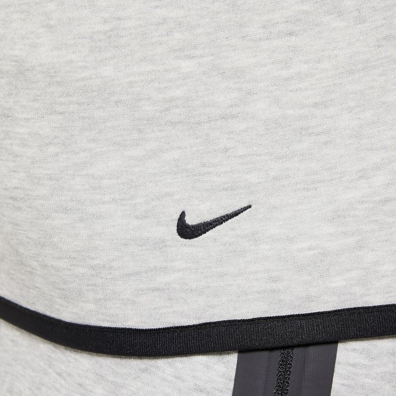 Bluza dziecięca Nike Sportswear Tech Fleece dark grey heather/black/black 8