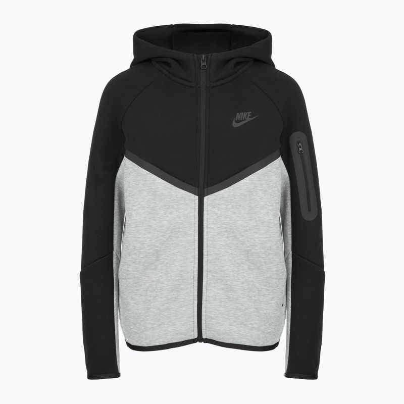 Bluza dziecięca Nike Sportswear Tech Fleece Full-Zip dark grey heather/black/black/black 6