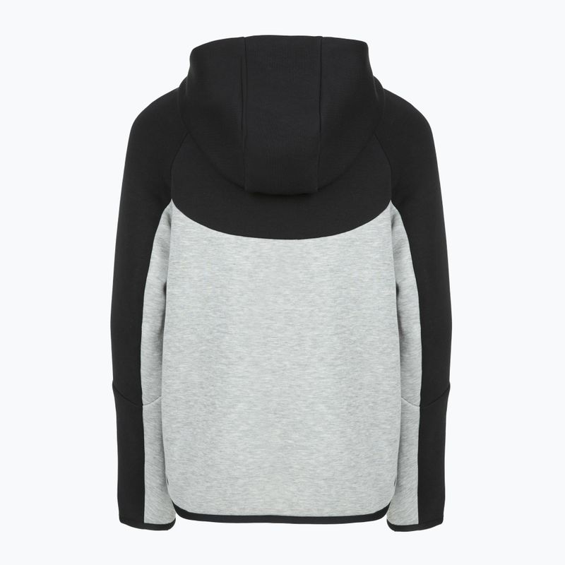 Bluza dziecięca Nike Sportswear Tech Fleece Full-Zip dark grey heather/black/black/black 7