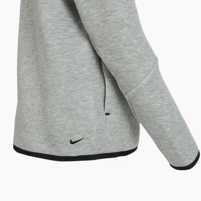 Bluza dziecięca Nike Sportswear Tech Fleece Full-Zip dark grey heather/black/black 12
