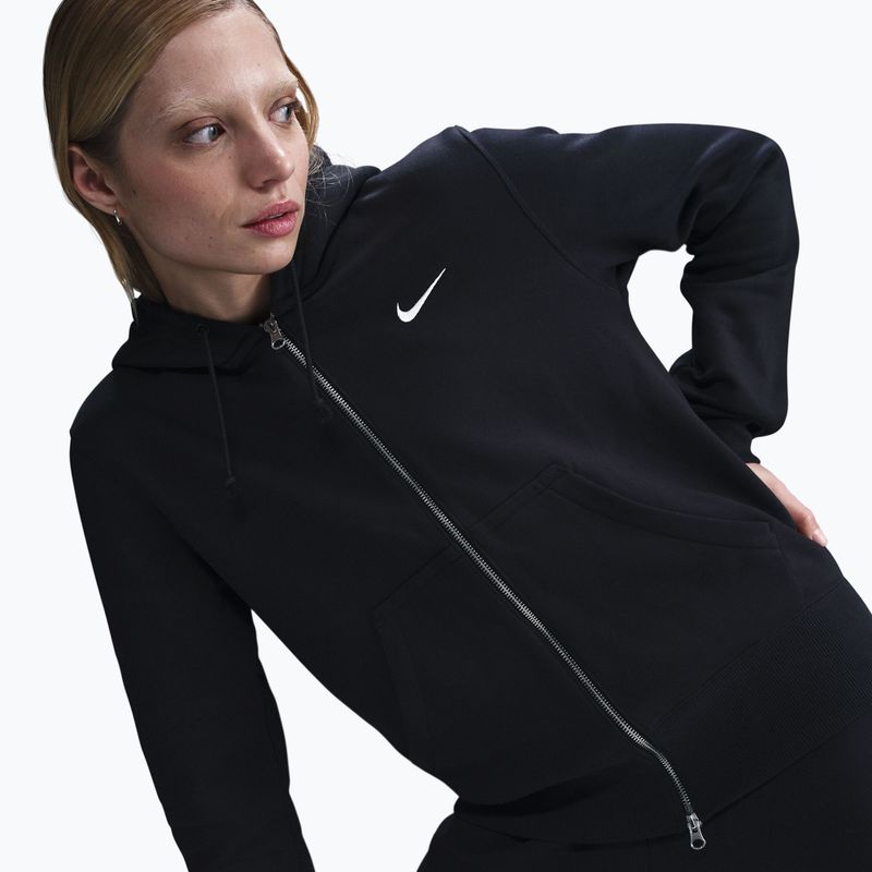 Bluza damska Nike Sportswear Phoenix Fleece Full Zip black/sail 4