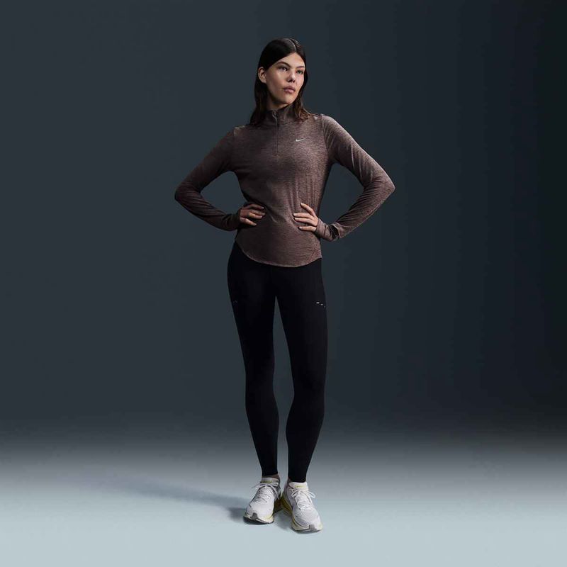 Legginsy do biegania damskie Nike Swift 7/8 black 4
