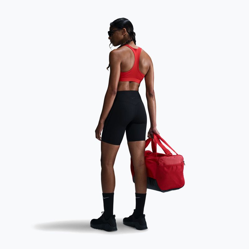 Spodenki treningowe damskie Nike Universa High Waisted Biker 8" black/anthracite/dark smoke grey 3