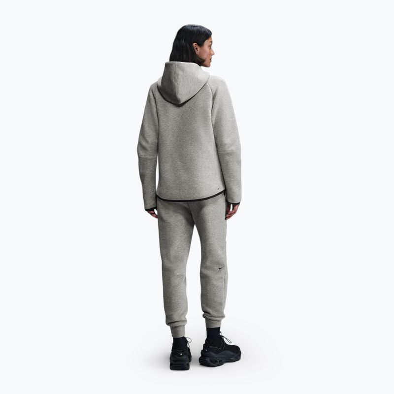 Bluza damska Nike Sportswear Tech Fleece Windrunner dark grey heather/black 3