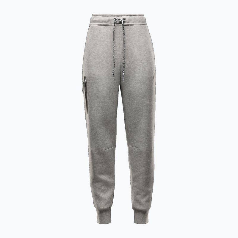 Spodnie damskie Nike Sportswear Tech Fleece Mid-Rise dark grey heather/black 6