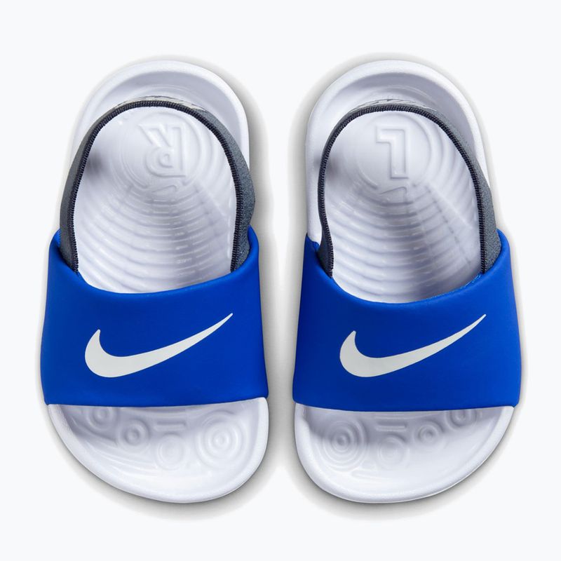Klapki dziecięce Nike Kawa game royal/thunder blue/white/white 4