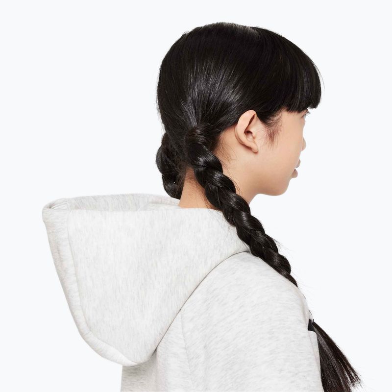 Bluza dziecięca Nike Sportswear Tech Fleece light grey/heather/black/black 5