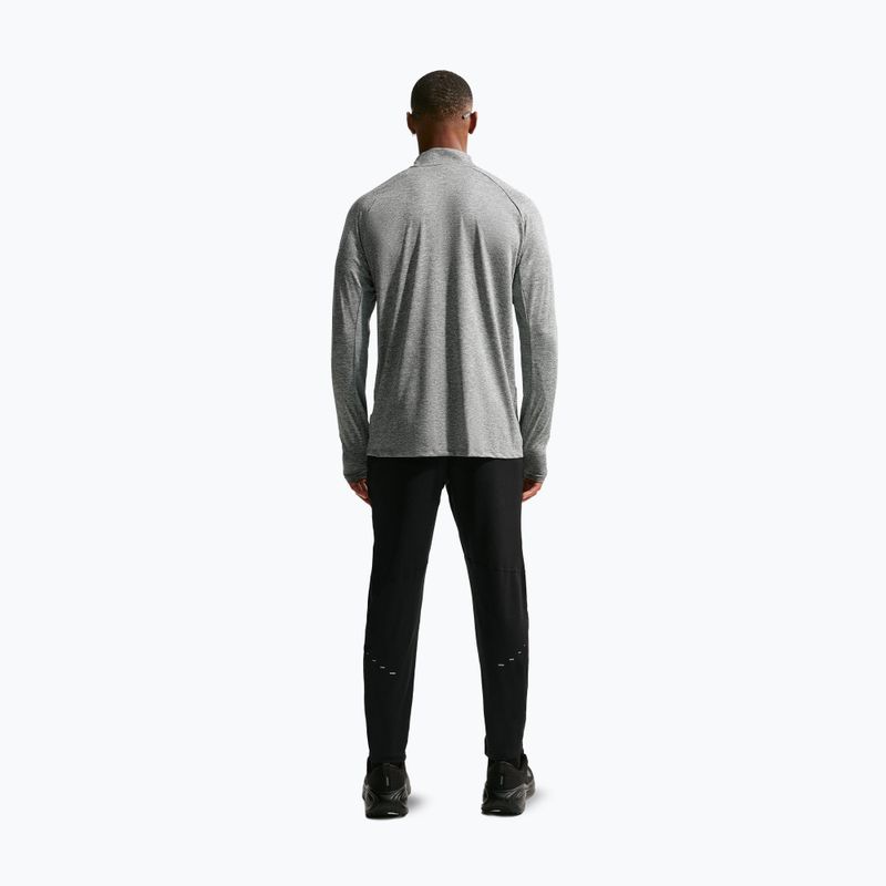 Bluza do biegania męska Nike Stride 1/4 Zip Dri-Fit smoke grey/heather 3