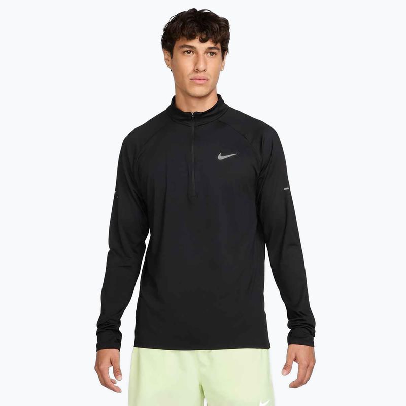 Bluza do biegania męska Nike Stride 1/4 Zip Dri-Fit black
