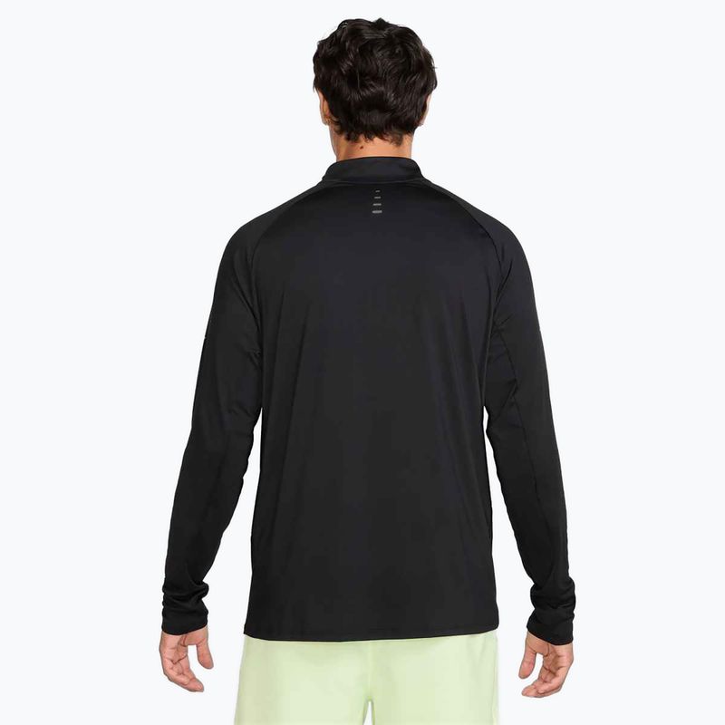 Bluza do biegania męska Nike Stride 1/4 Zip Dri-Fit black 3