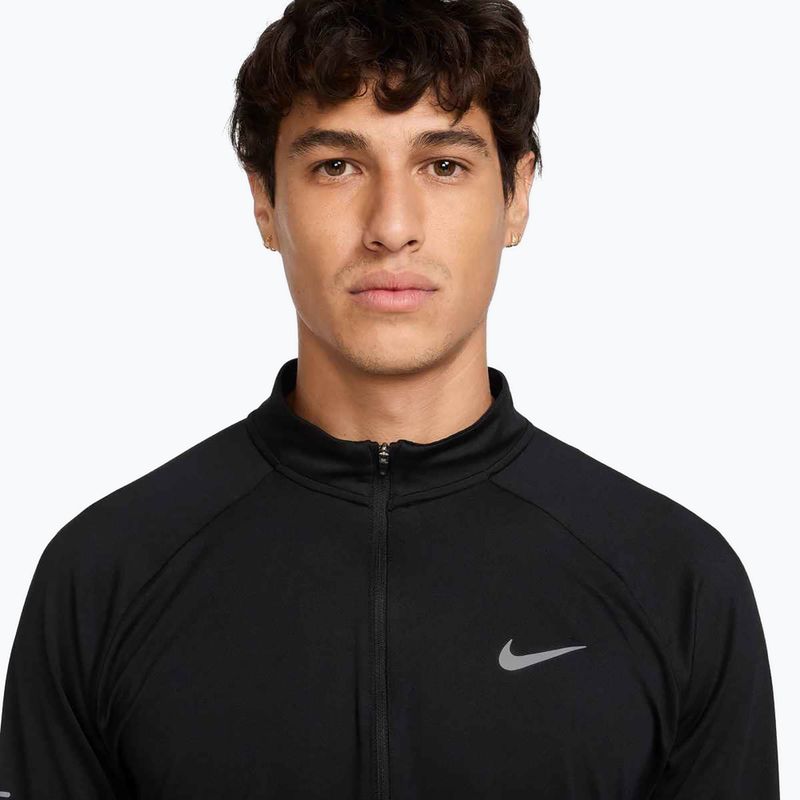 Bluza do biegania męska Nike Stride 1/4 Zip Dri-Fit black 4