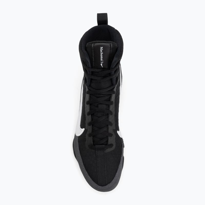 Buty bokserskie Nike Machomai 3 black/white 5