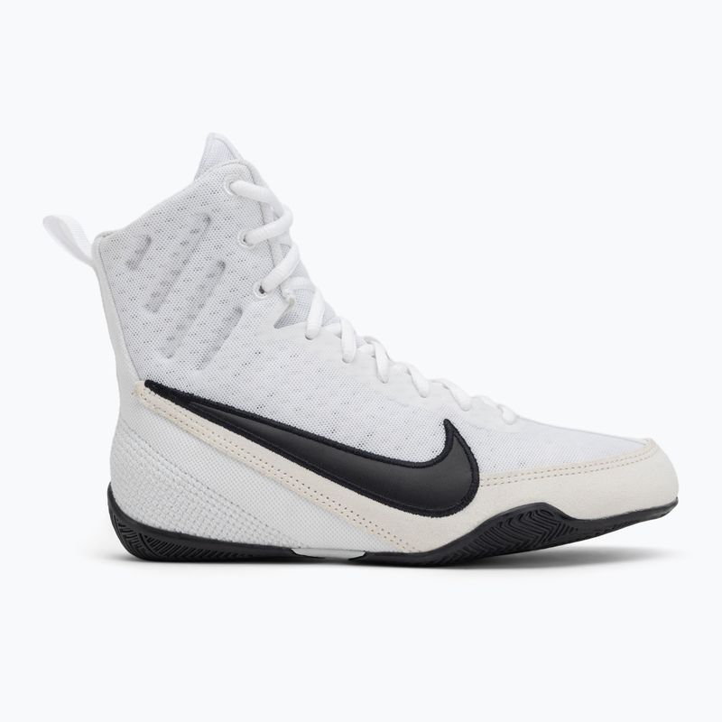 Buty bokserskie Nike Machomai 3 white/black 2