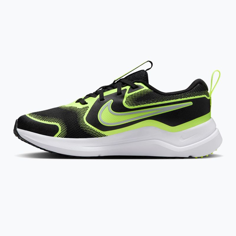 Buty dziecięce Nike Cosmic Runner black/volt/wolf grey 2