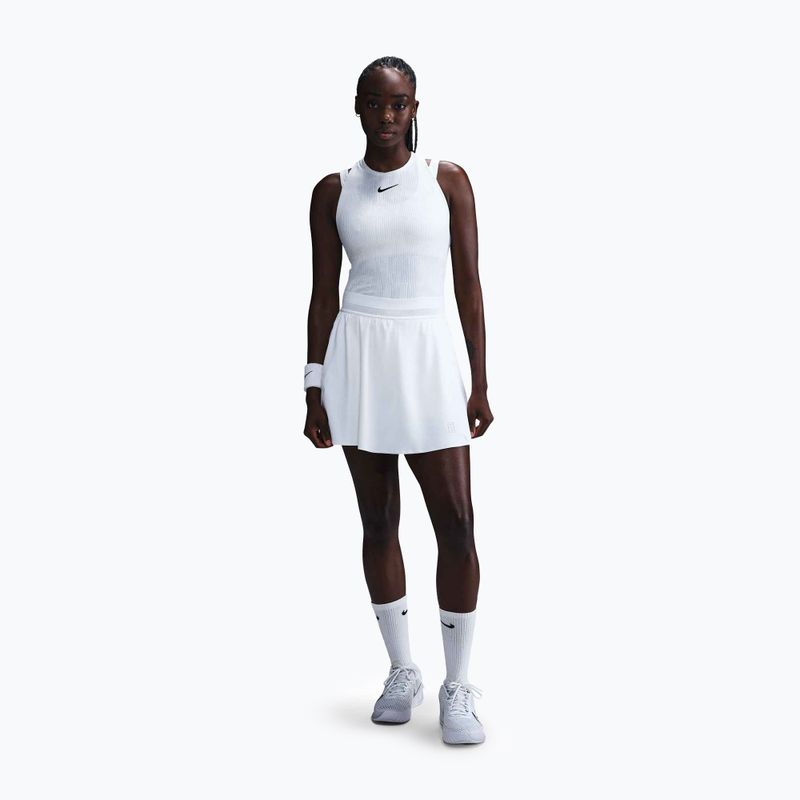 Spódnica tenisowa Nike Court Dri-Fit Ace Advantage white/white 2