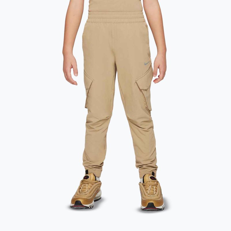 Spodnie dziecięce Nike Sportswear City Utility parachute beige/black