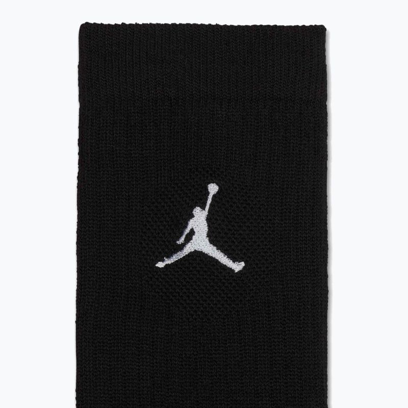 Skarpety Nike Jordan Everyday Cushioned Crew 6 par black/white 3
