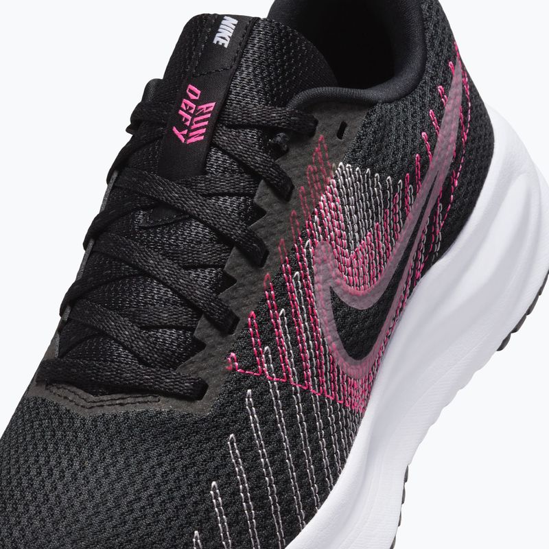 Buty do biegania damskie Nike Run Defy black/hyper pink/elemental pink 5