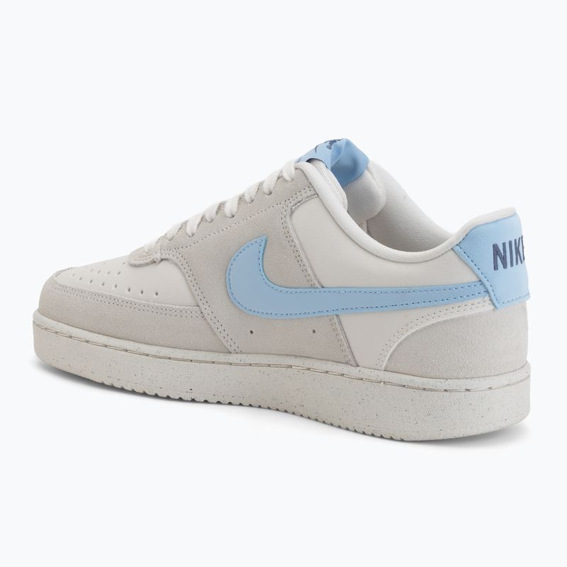 Buty damskie Nike Court Vision Low phantom/light bone/psychic blue 3