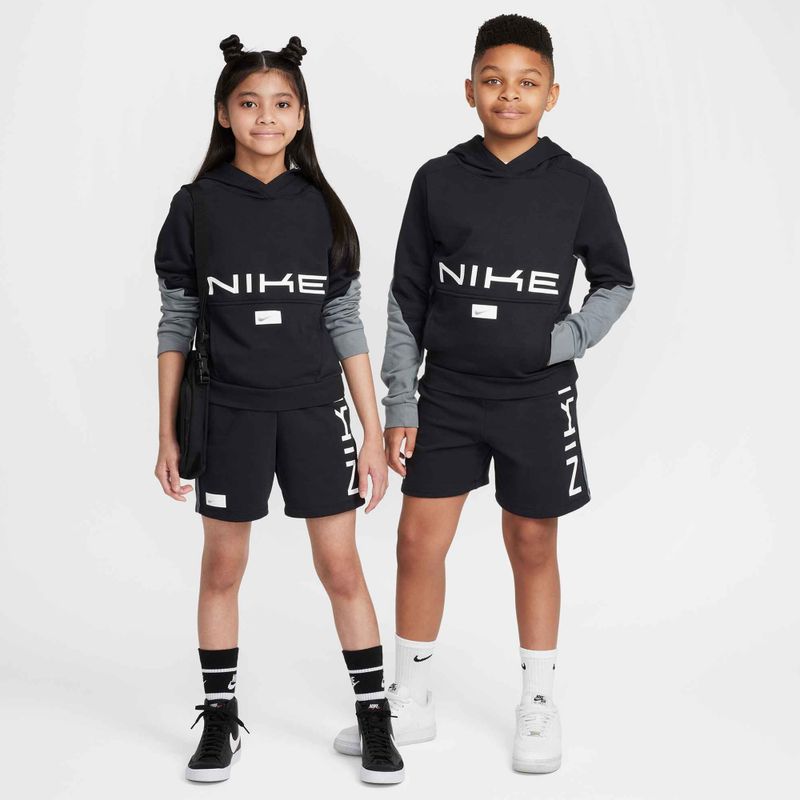 Spodenki treningowe dziecięce Nike Multi Dri-FIT black/smoke grey/black/white 13