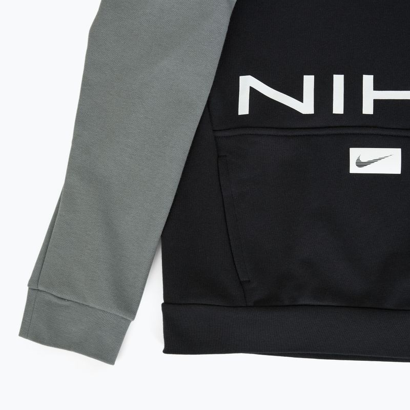 Bluza dziecięca Nike Multi Dri-FIT black/smoke grey/white 3