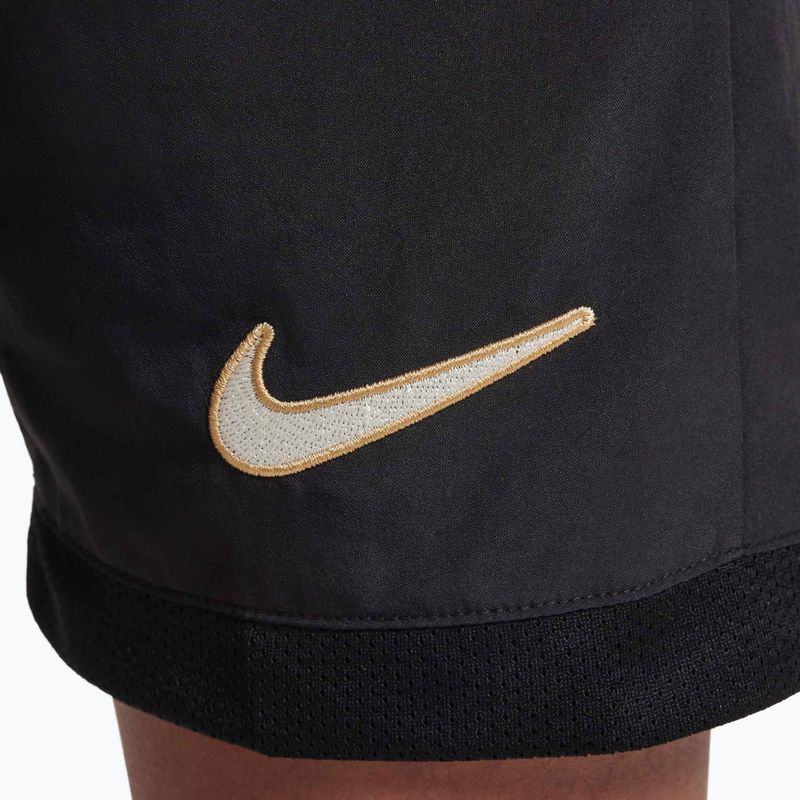 Spodenki piłkarskie dziecięce Nike Academy Dri-Fit Jr black/black/pale ivory/ pale ivory 6