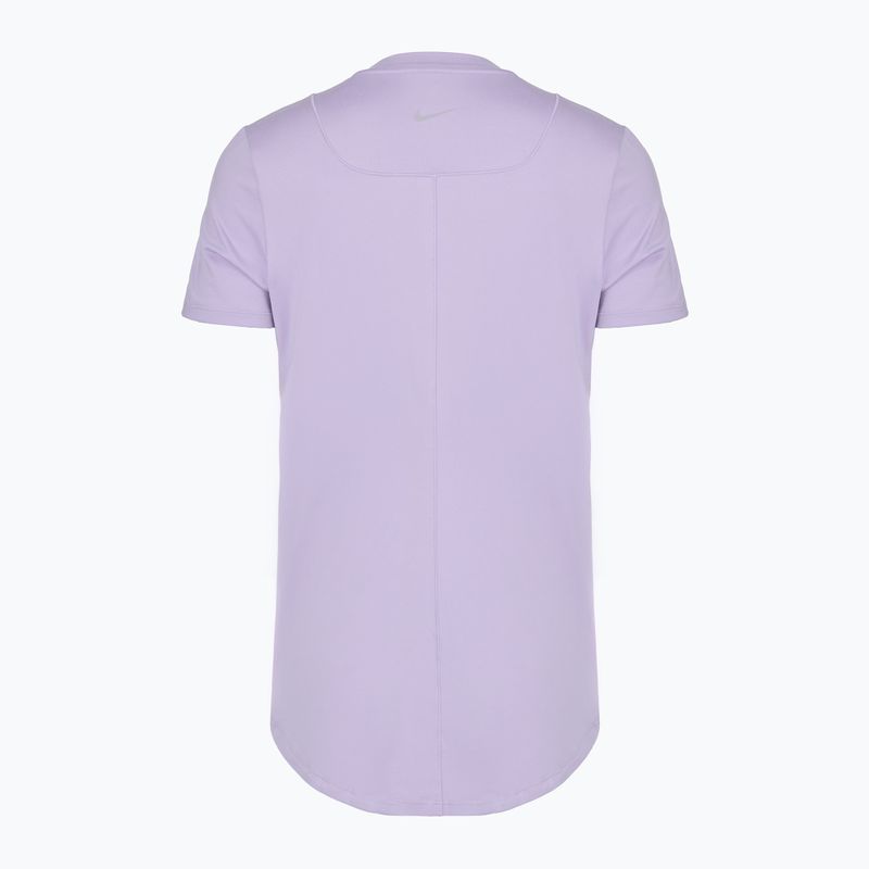 Koszulka damska Nike One Maternity Dri Fit Slim-Fit lilac ice 2