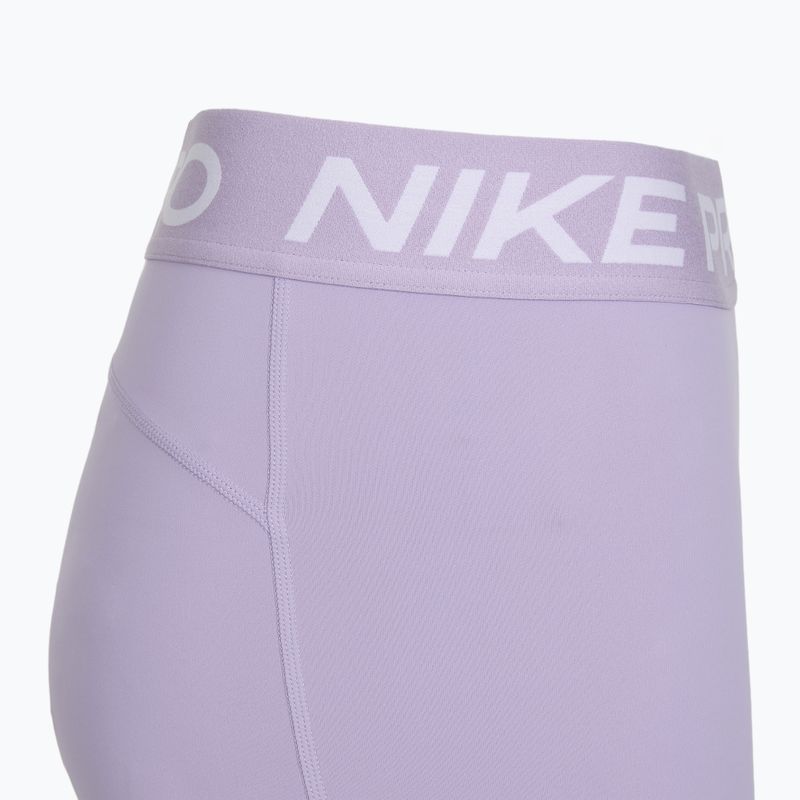 Spodenki damskie Nike Pro 365 3" lilac ice/white 4