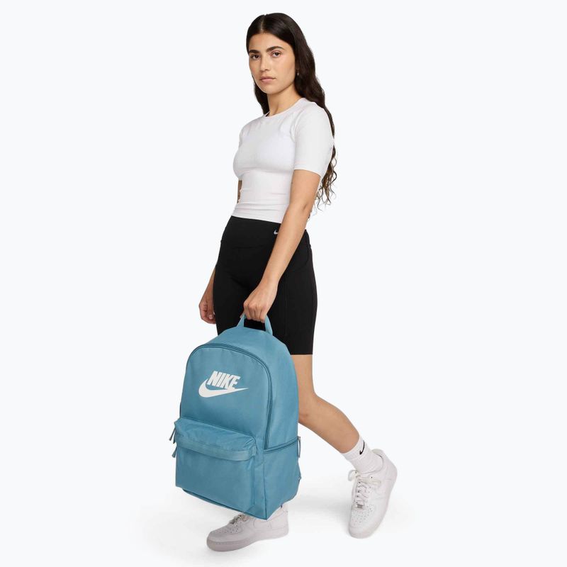 Plecak miejski Nike Heritage 25 l smokey blue/smokey blue/summit white 8