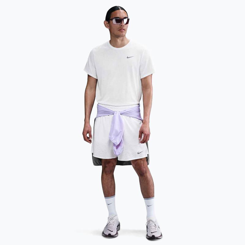Koszulka do biegania męska Nike Miler Breathe summit white 2