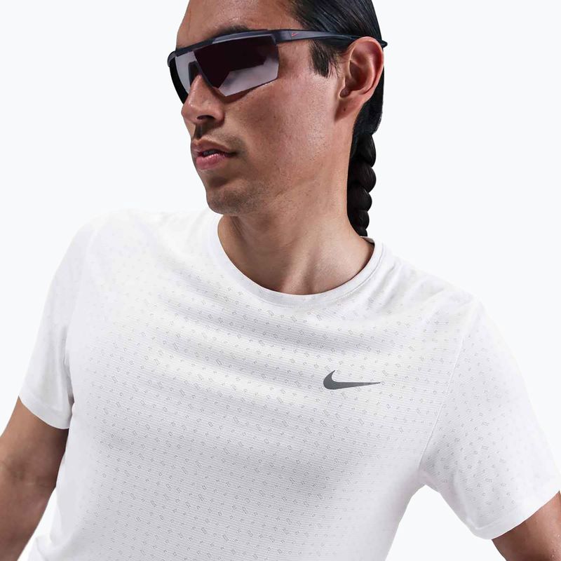 Koszulka do biegania męska Nike Miler Breathe summit white 4