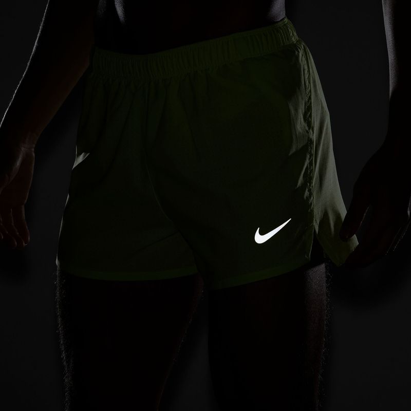 Spodenki do biegania męskie Nike Fast Dri-Fit Brief Lined 3" light lemon twist/black 7